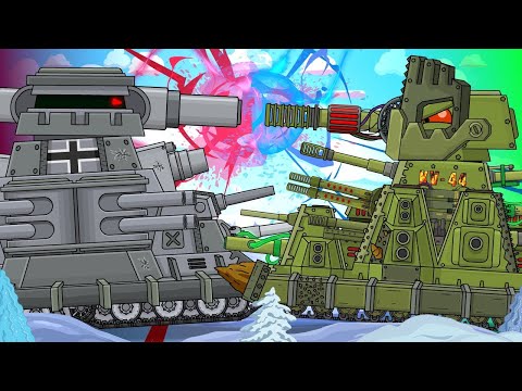 Wall-to-Wall Fight! KV-44M vs VK-44 – Monster vs Monster!