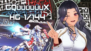 3D FULL BODY GUNPLA HANDCAM: GQuuuuuuX HG 1/144 ❤️🤍💙