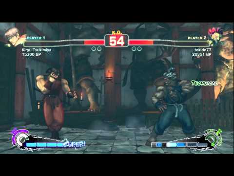 SSF4: Kiryu Tsukimiya (Guy) VS Tokido (Akuma)