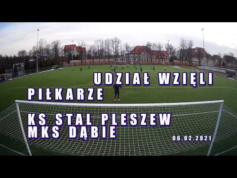 Łukasz Jańczak w akcji - KS Stal Pleszew 3:0 MKS Dąbie