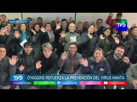 En O’Higgins refuerzan la prevención del Virus Hanta con capacitaciones a comunidades