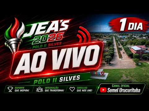 🔴 AO VIVO | 1º DIA DE COMPETIÇÕES – JEA'S 2026 | Polo II Silves