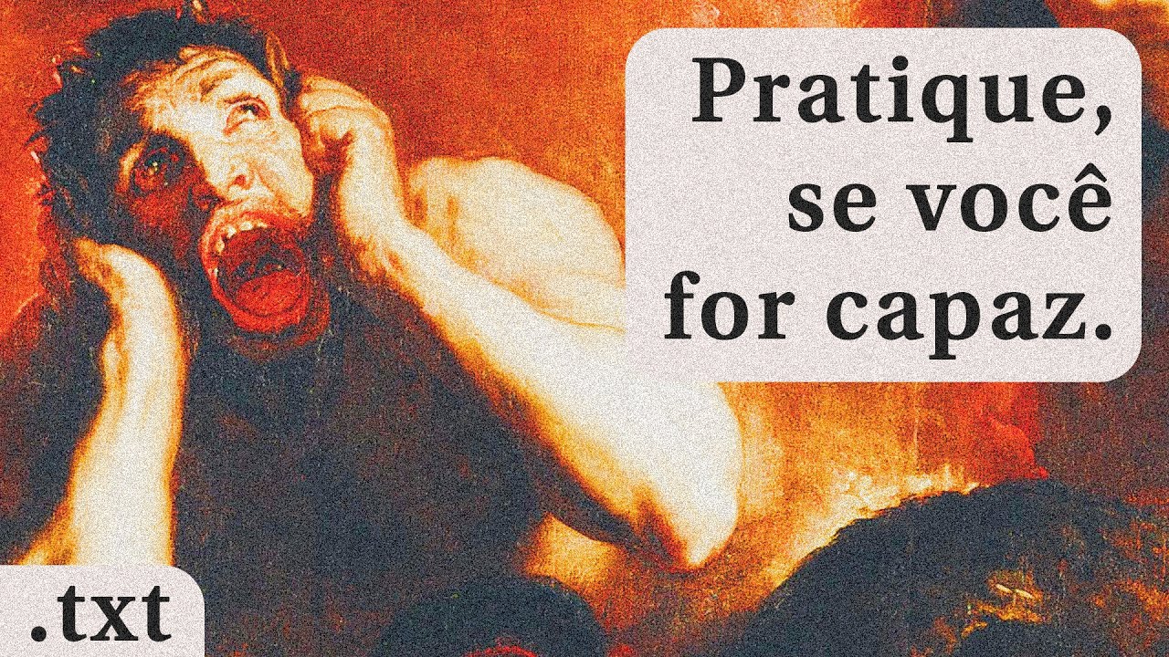 A TÉCNICA QUE ANIQUILA QUALQUER SOFRIMENTO