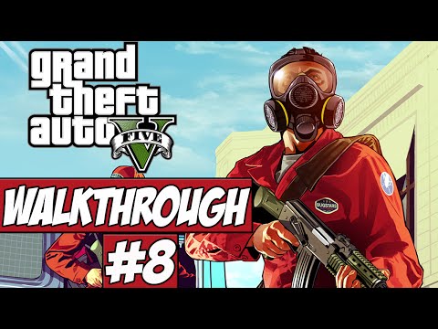 Grand Theft Auto 5 Walkthrough Ep.8 w/Angel - Jewel Heist!