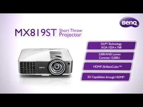 מקרן BenQ MX819ST SD בנקיו תמונה 2