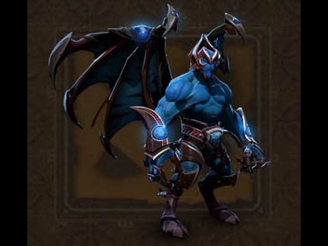 Dota 2 Night Stalker - Immortal Black Nihility Set