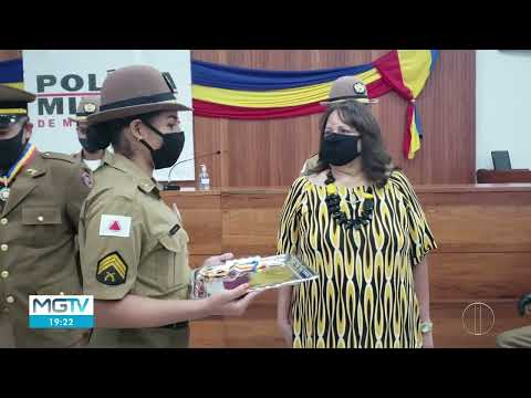 MG Inter TV 2ª Edição   Grande Minas   Militares e civis são homenageados com medalha Alferes Tirade