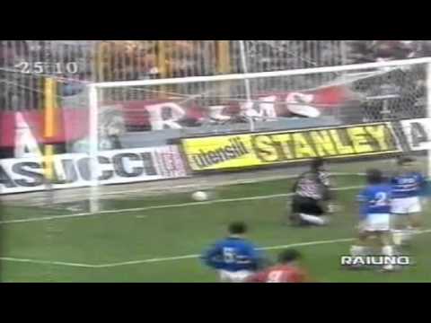 Serie A 1991-1992, day 10 Sampdoria - Milan 0-2 (2 Gullit)