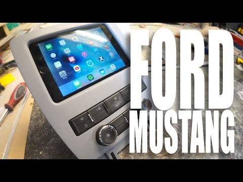 iPad Install - Ford Mustang
