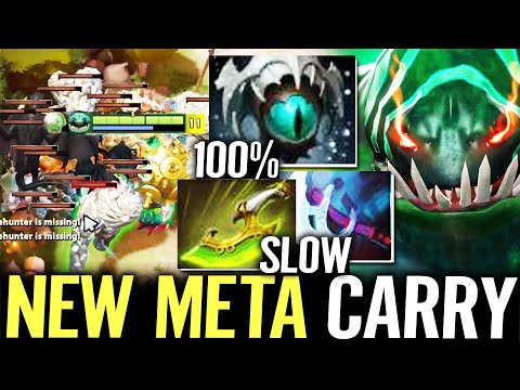🔥 NEW META Tidehunter Eye of Skadi + Manta CARRY —  100% SLOW Swift Blink NO ESCAPE Dota 2 Pro