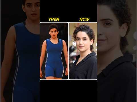 Dangal Movie Characters Then & Now 😎 #shorts #aamirkhan #dangal #bollywood