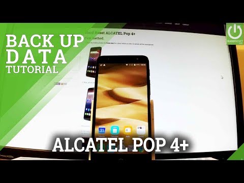 Enable Backup in ALCATEL Pop 4+ - Add Google Backup Account