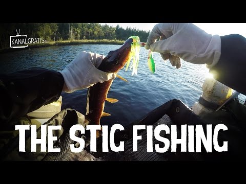 Pike and Perch Float Tube Fishing in Tiny Forest Lake | The Stig Fishing