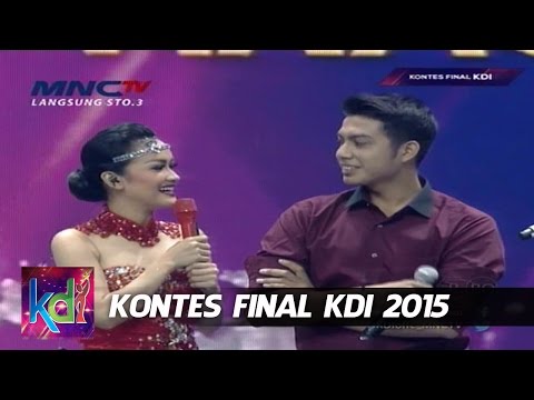 Mukhlis " Juju " Jalan Bareng Sama Julia Perez " Juju " Kontes Final KDI 2015 (8/5)
