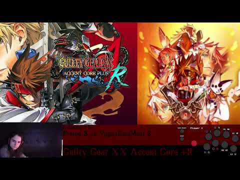 Guilty Gear XX AC+R FGG Exhibitions - VeganEatsMeat (JO) vs Froton (KY)