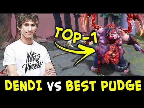 Dendi vs BEST Pudge in pub Qupe