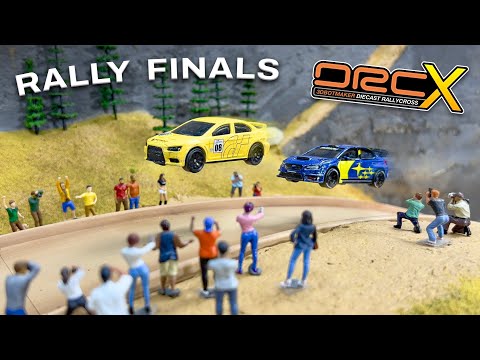 Final Round (Mitsubishi vs. Subaru) DRC-X Diecast RallyCross