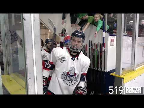 GOJHL Playoffs (Game 1) - Cambridge RedHawks vs Stratford Warriors