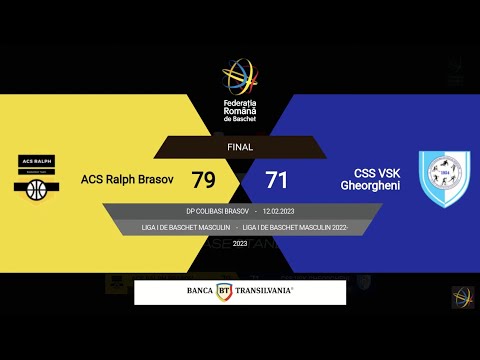 L1BM 2022-2023: Ralph Brașov - CSȘ VSK Gheorgheni