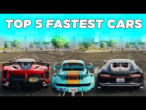NFS Unbound - Top 5 Fastest Cars