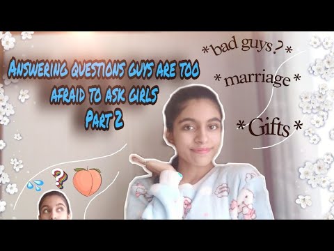 QUESTIONS GUYS ARE AFRAID TO ASK GIRLS Part 2|  | Ms.Finesse 🍷🎀 #interestingques #marsvenus #fun