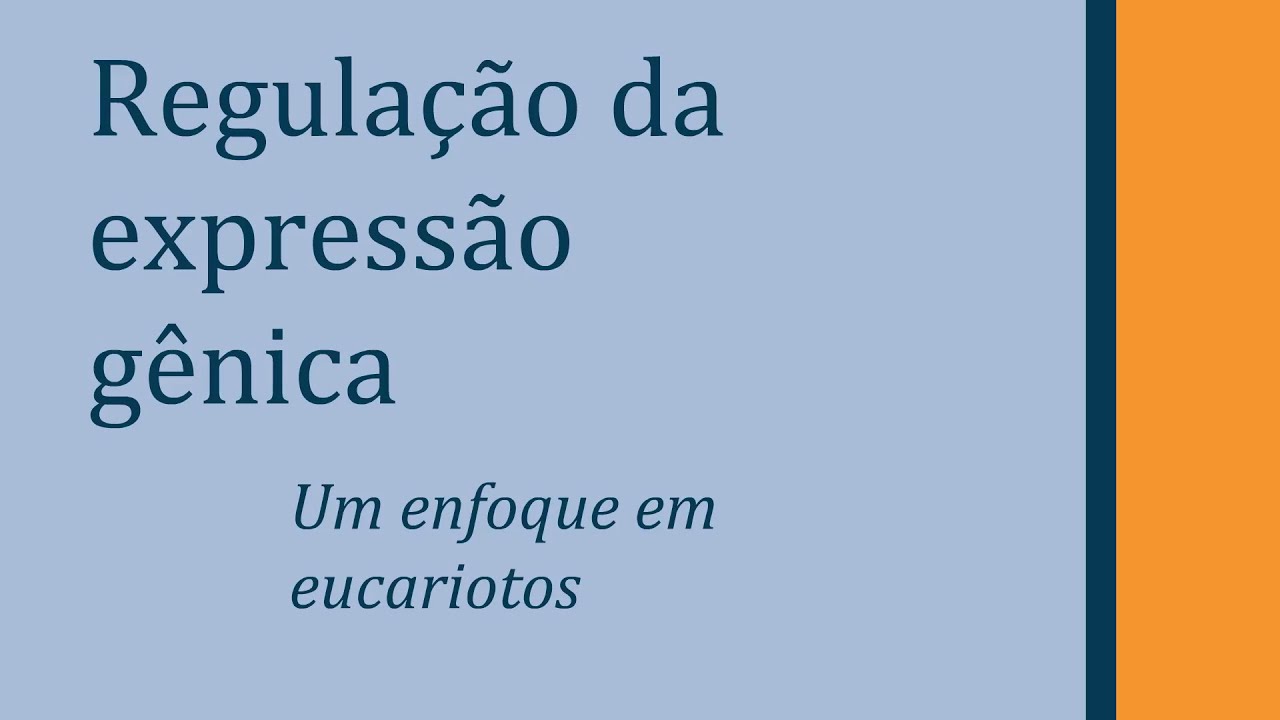Regulação da expressão gênica