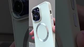 TPU чохол Bonbon Metal Style with MagSafe для Apple iPhone 14 (6.1") Зелений / Pine green
