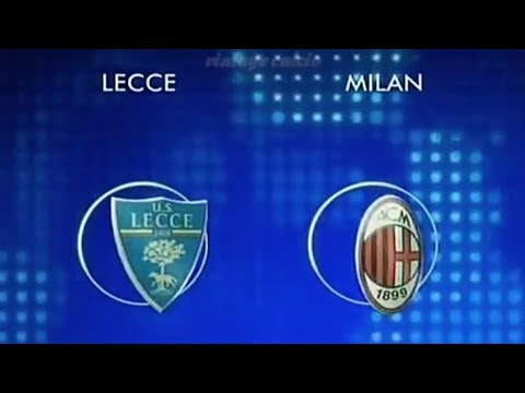 Lecce-Milan 1:1, 2008/09 - Domenica Sportiva