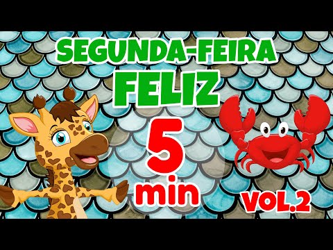 Segunda-Feira Feliz Vol.2 - Giramille 5 min | Desenho Animado Musical