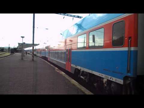 Odjezd vlaku Os 8845 (ČD 471.001 + 471.061) - Beroun, 8. 5. 2013
