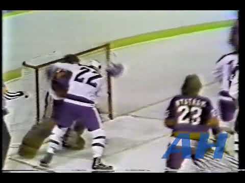NHL Apr. 27, 1978 Dave Williams,TOR v Billy Smith,NYI (HL) Toronto Maple Leafs New York Islanders