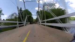 preview picture of video 'Dingmans Ferry Bridge 2014'