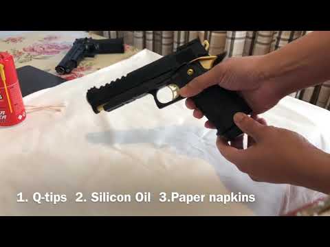 Airsoft gbb PISTOL quick maintenance (Tokyo Marui hi-capa 5.1)
