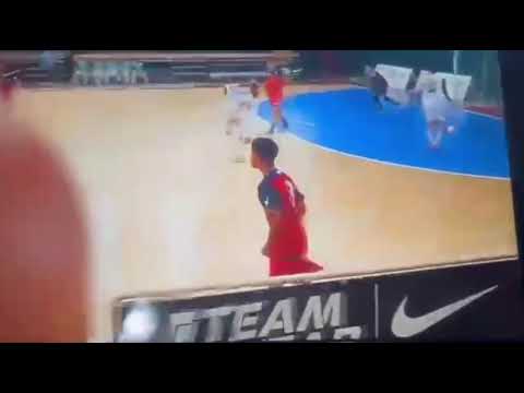 gol di valle che arriva dalla sfida tra il marcianise futsal e il cales sporting club ♥️💙