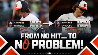 Orioles BREAK UP the no-hitter and then TAKE THE LEAD in the 7th! ???????? (Ft. Rutschman, Mayo!)