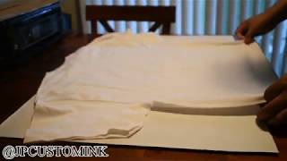 HOW TO MAKE A T SHIRT FOLDING BOARD