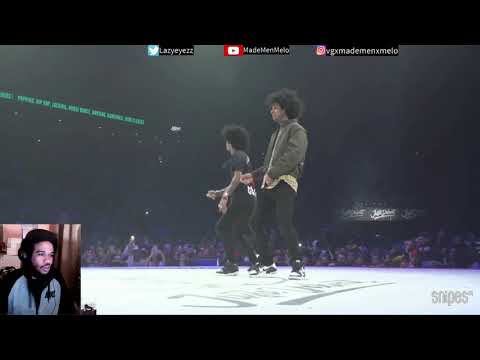 LES TWINS: Hip-hop Best 16 - Juste Debout 2019  Les Twins vs Brotha E & Prince Wayne (rEACTION)