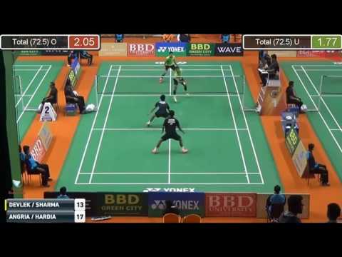 India GPG 2017 R16 MD   Berry ANGRIAWAN  HARDIANTO vs A  DEVLEKAR Saurabh SHARMA