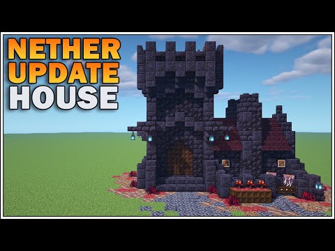 Minecraft 1.16 - Nether Update Starter House [Small Blackstone Fortress]