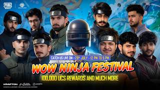 PUBGM WOW Ninja Festival Live Stream