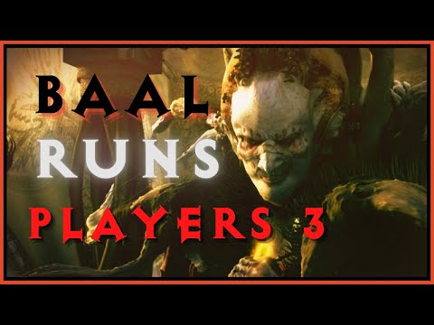 10th Rarest Item Found! 100 Baal Runs At Players 3 - Diablo 2 Resurrected