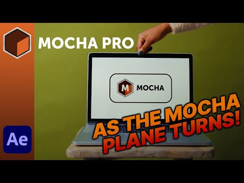 Mocha Pro: When the Plane Turns Away