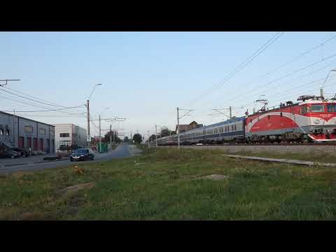 Mediaş (Parc Industrial Automecanica): IR 346 train (București Nord - Viena)