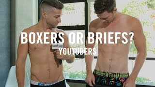 Los Angeles YouTuber | YouTubers Answer Boxers or Briefs | 2016 Mens Fashion