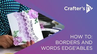 How to: Gemini Borders and Words Edge&#39;ables