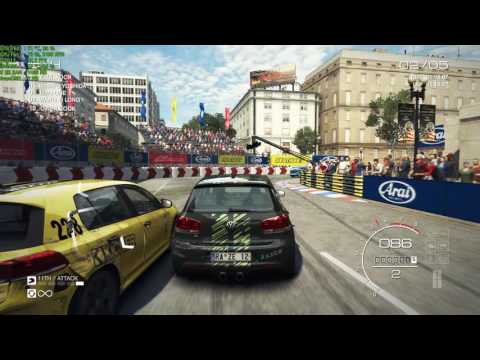 GRID Autosport Walkthrough Part 10 - "Street: Aplinestars Street Circuit Open"