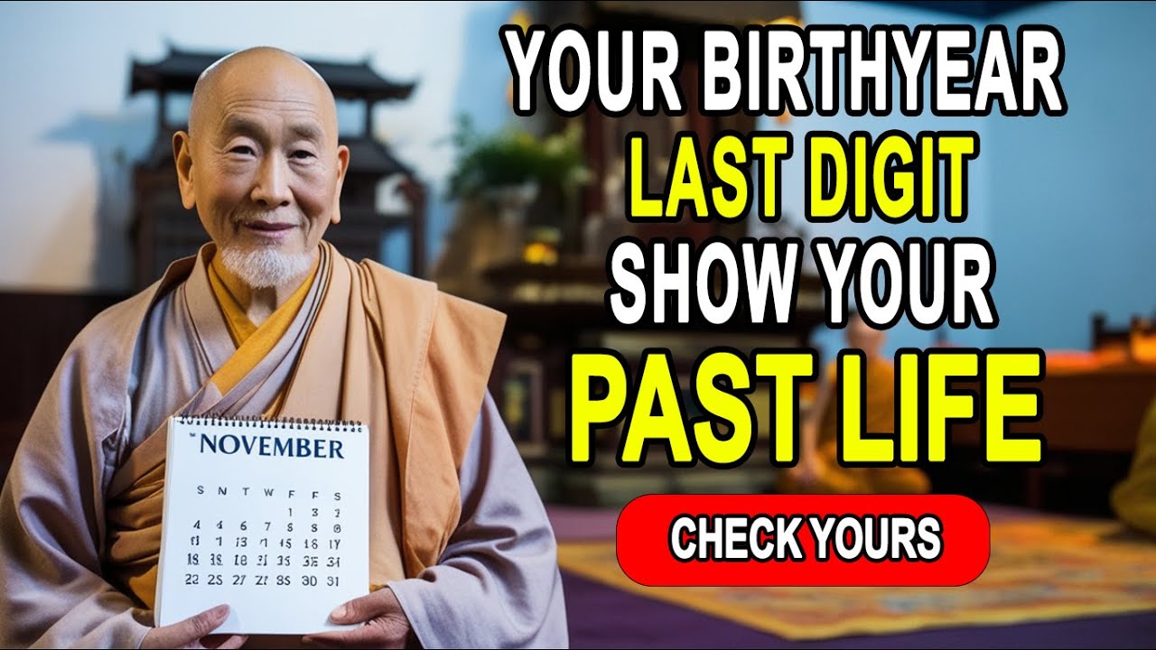 What The Last Digit of Your Birth Year Says about your Past Life - Buddhist Teachings
