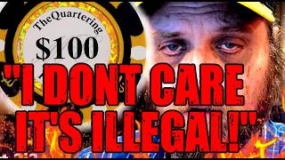 Exposing TheQuartering Illegal Poker Scam, & HE RESPONDED