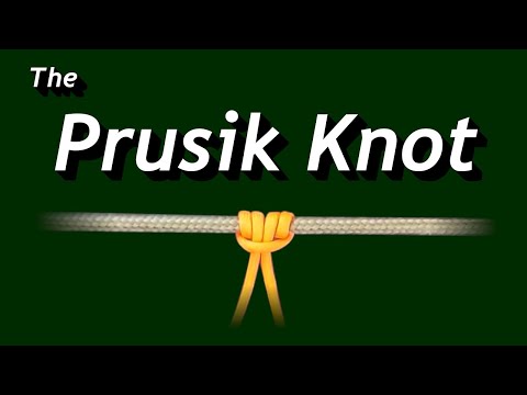 The Prusik Knot: a Simple yet Ingenious Friction Hitch