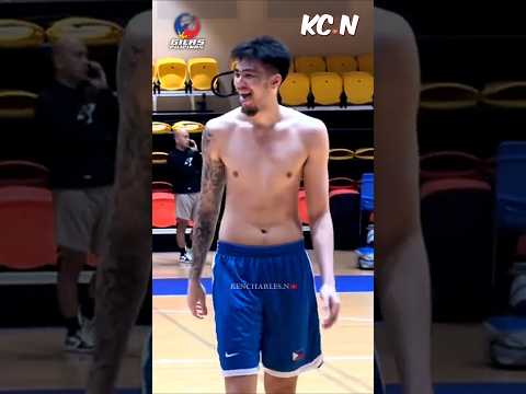 June Mar Fajardo CAUGHT Kai Sotto breaking the backboard!